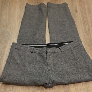 Kut from the Kloth Gray Textured Dress Trousers